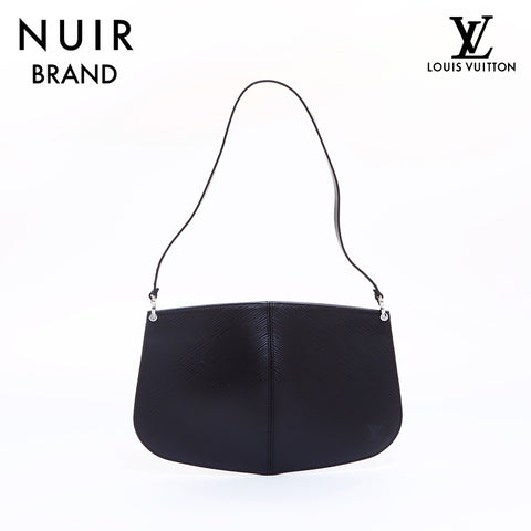 Louis Vuitton LOUIS VUITTON Epi Doumyurunne Handbag Black WS6848