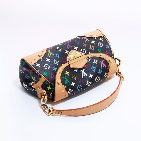 ルイ・ヴィトン LOUIS VUITTON ビバリーMM ハンドバッグ マルチカラー WS6856