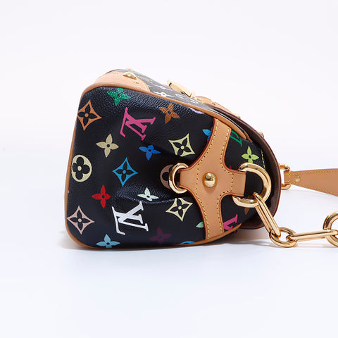 ルイ・ヴィトン LOUIS VUITTON ビバリーMM ハンドバッグ マルチカラー WS6856