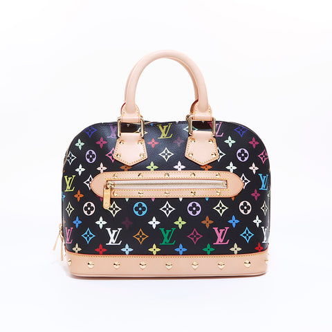 ルイ・ヴィトン LOUIS VUITTON アルマノワール ハンドバッグ マルチカラー WS6862