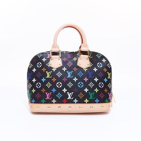 ルイ・ヴィトン LOUIS VUITTON アルマノワール ハンドバッグ マルチカラー WS6862