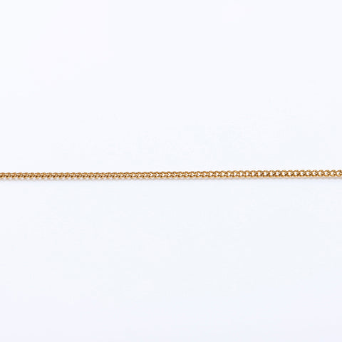 Christian Dior Logo Plate Collier Gold WS6871