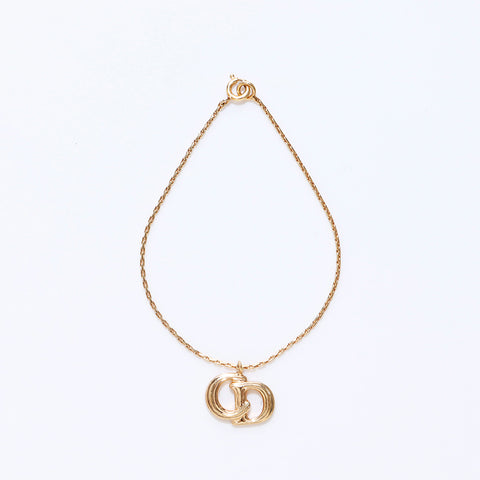 Christian Dior Logo Bracelet Gold WS6891