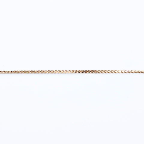 Christian Dior crystal Necklace Gold x purple WS6904