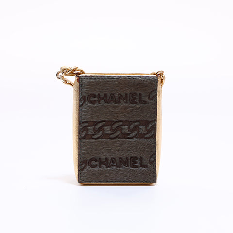 シャネル CHANEL ミニバッグ チェーン ショルダーバッグ ゴールド WS6914