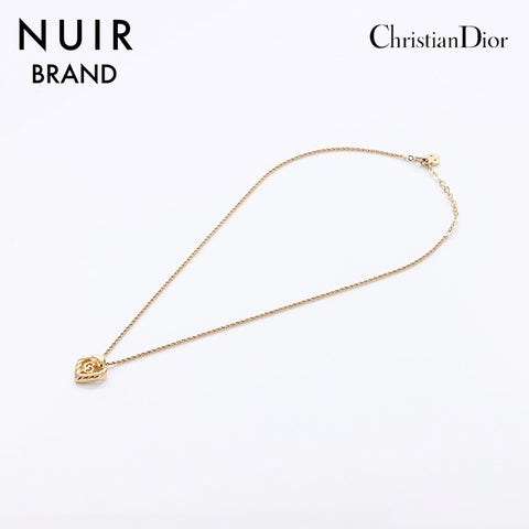 クリスチャンディオール Christian Dior ネックレス ゴールド WS6927
