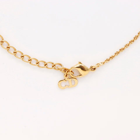 Christian Dior CD Collier de logo Gold WS6936