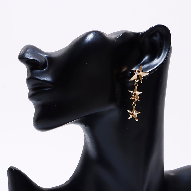 シャネル CHANEL ココマーク 星 スター ピアス ゴールド WS6944 – NUIR