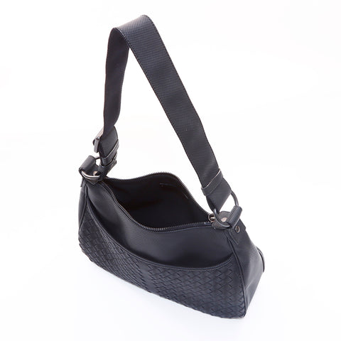 Bottegaveneta Intrecciato肩带黑色WS6953
