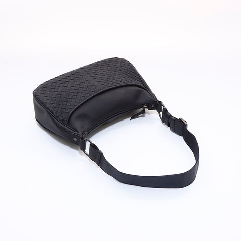 Bottegaveneta Intrecciato肩带黑色WS6953