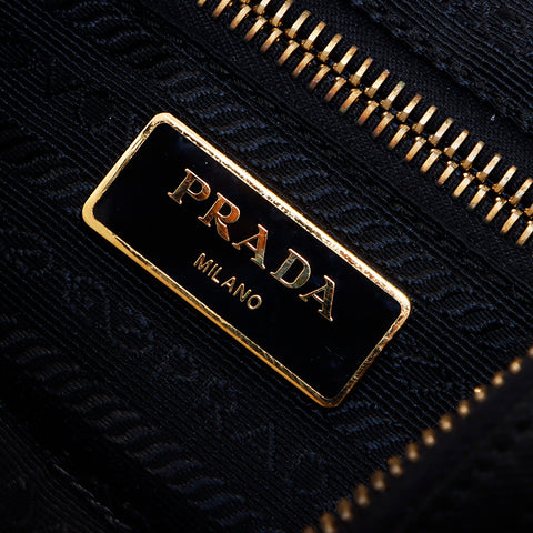 プラダ PRADA ナイロン ショルダーバッグ ブラック WS6962