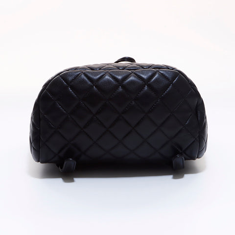 シャネル CHANEL ココマーク マトラッセ22番台SV金具 リュック・デイパック ブラック WS6981