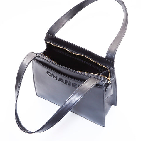 シャネル CHANEL 5番台 ショルダーバッグ ブラック WS6982