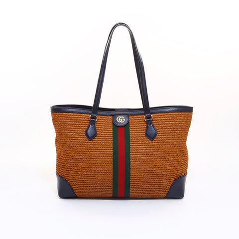 グッチ GUCCI カゴバッグ オフィデア ショルダーバッグ ブラウン WS6988