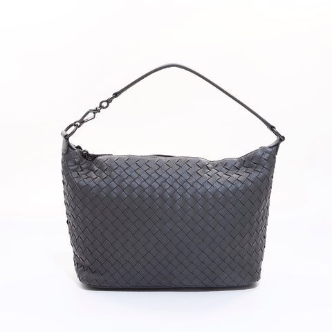 ボッテガヴェネタ BOTTEGAVENETA イントレチャート ショルダーバッグ グレー WS6993