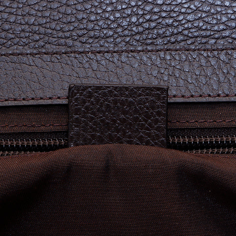 Gucci GG Canvas Messenger Shoulder Bag Beige WS6994