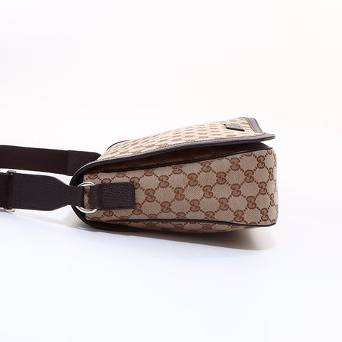 グッチ GUCCI GG キャンバス メッセンジャー ショルダーバッグ