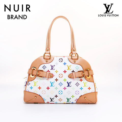 Louis Vuitton Multicolor Handbag White WS7009