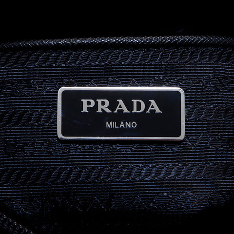 プラダ PRADA ロゴ ショルダーバッグ ブラック WS7024