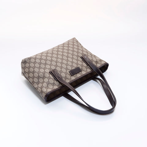 グッチ GUCCI GGスプリーム ハンドバッグ ベージュ WS7033