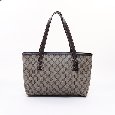 グッチ GUCCI GGスプリーム ハンドバッグ ベージュ WS7033