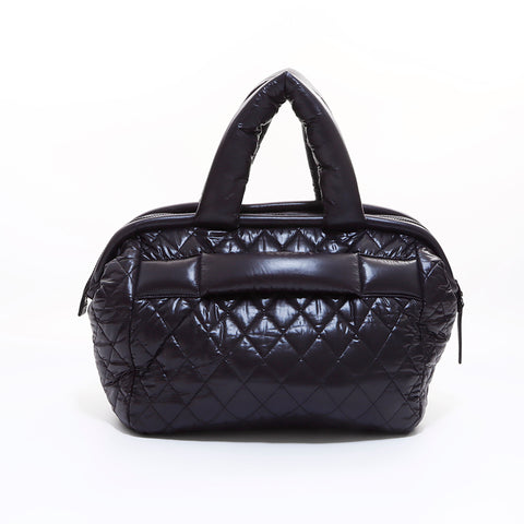 Chanel Chanel 2009 Coco Cocoon手提包黑色WS7042