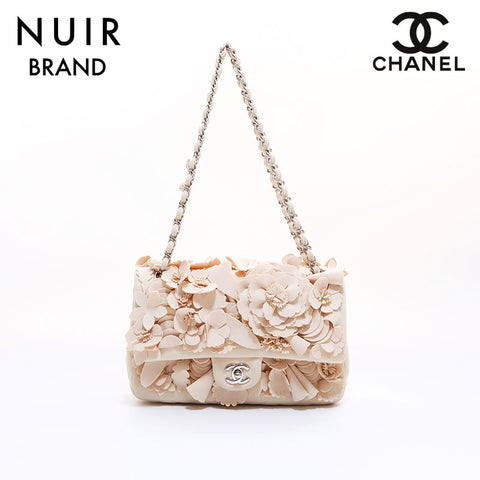 Chanel CHANEL 2005 Dubai Collection Shoulder Bag Beige WS7051