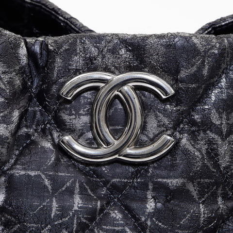 シャネル CHANEL 2009-2010年 ココマーク ショルダーバッグ ブラック WS7055