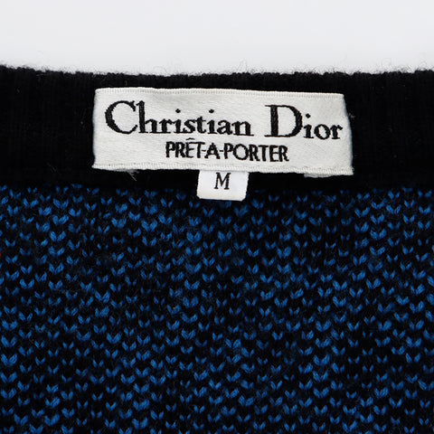 クリスチャンディオール Christian Dior トロッター ニット ブラック WS7058