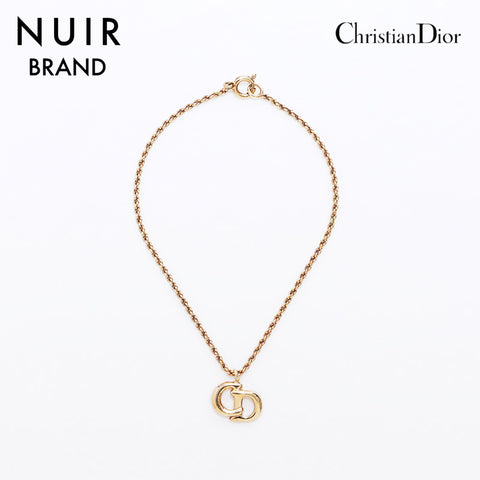 クリスチャンディオール Christian Dior ロゴ ブレスレット ゴールド WS7077