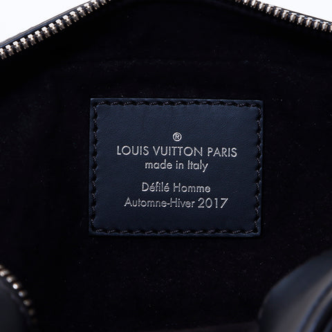 ルイ・ヴィトン LOUIS VUITTON ✕Supreme シュプリーム ダヌーブ ショルダーバッグ ブラック WS7081