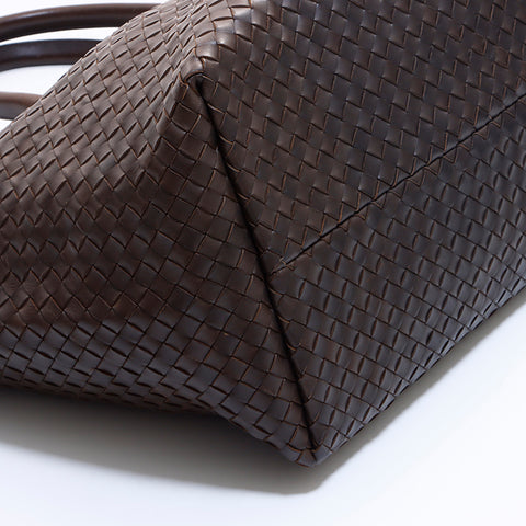 ボッテガヴェネタ BOTTEGAVENETA イントレチャート ハンドバッグ ブラウン WS7088