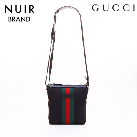 Gucci Sherry Line Shoulder Bag Black WS7090