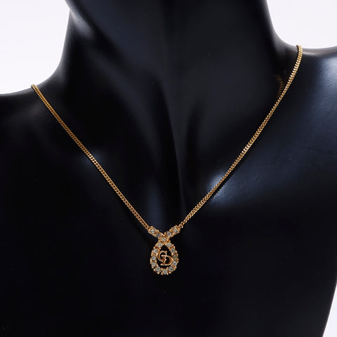 Christian Dior Logo Collier Gold WS7109