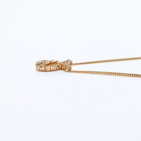 Christian Dior Logo Collier Gold WS7109