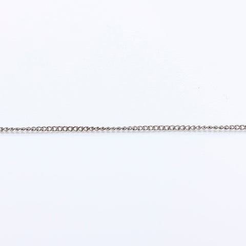 Christian Dior Logo Collier Silver WS7110