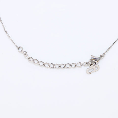 Christian Dior Logo Collier Silver WS7110