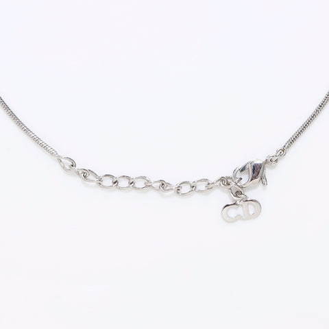 Christian Dior Logo Collier Silver WS7111