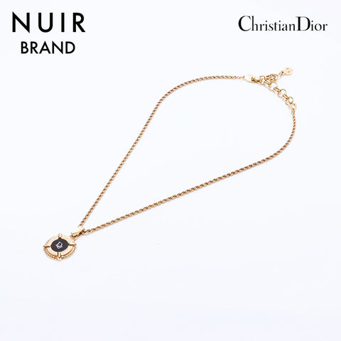 Christian Dior Logo Collier Gold WS7112
