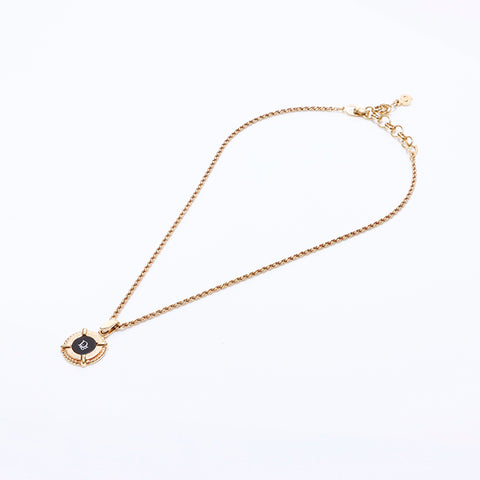 Christian Dior Logo Collier Gold WS7112