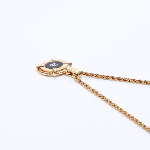 Christian Dior Logo Collier Gold WS7112