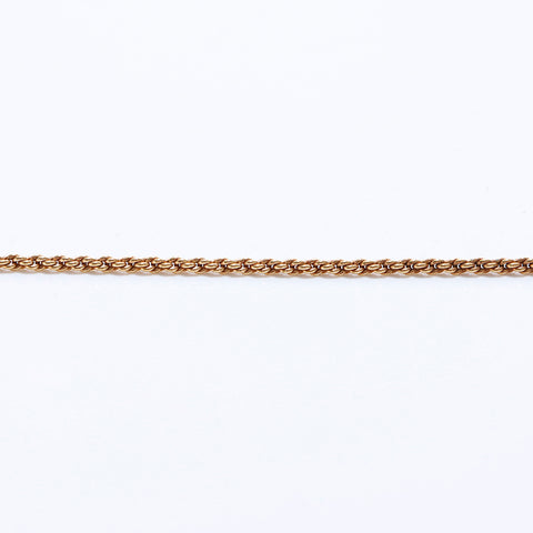 Christian Dior Logo Collier Gold WS7112