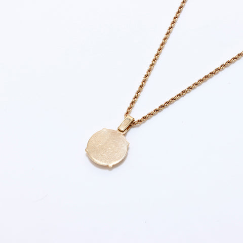 Christian Dior Logo Collier Gold WS7112
