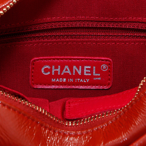 シャネル CHANEL ガブリエル ツイード ウール 25番台 ショルダーバッグ オレンジxイエロー WS7118