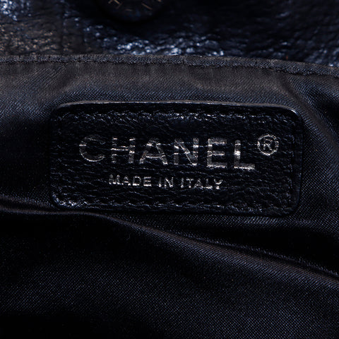 シャネル CHANEL シルバー 11番台 ショルダーバッグ ブラック WS7123