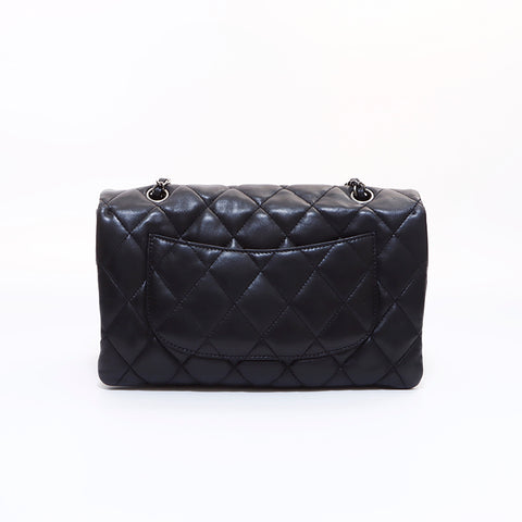 シャネル CHANEL シルバー金具 マトラッセ 18番台 ショルダーバッグ ブラック WS7125