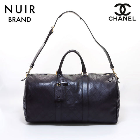 Chanel CHANEL 1st 2way Boston Bag Black WS7127