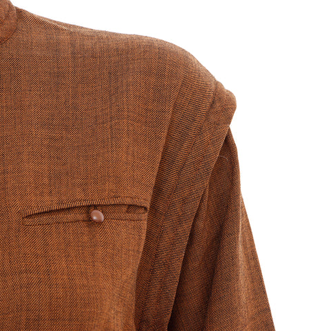 Christian Dior Size:M Long sleeve shirt Brown WS7139
