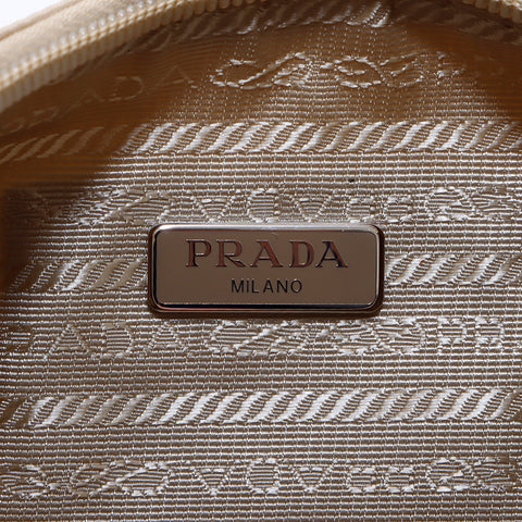 プラダ PRADA Re-Edition 2000 Re-Nylon ミニバッグ ハンドバッグ ベージュ WS7148