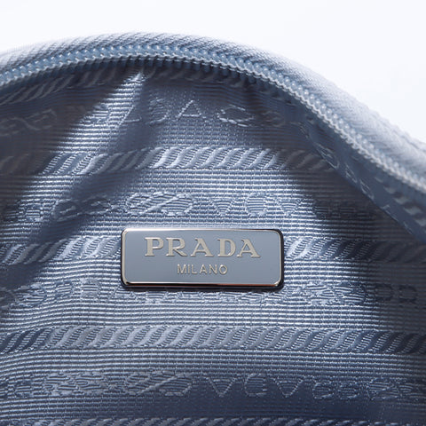 プラダ PRADA Re-Edition 2000 Re-Nylon ミニバッグ ハンドバッグ ブルー WS7152